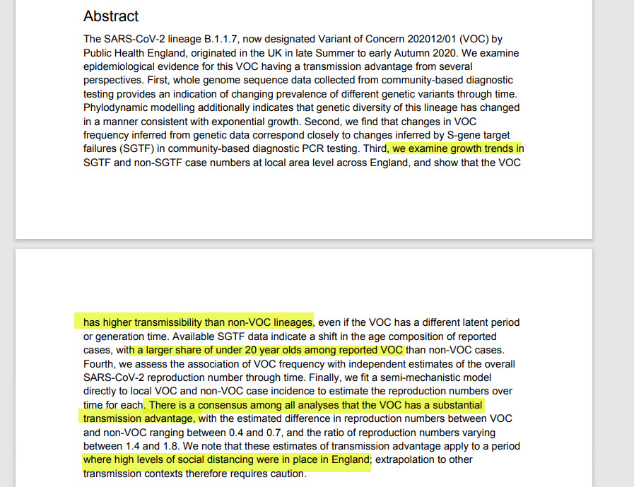 Aquí está el estudio de Imperial sobre la transmisión de la nueva cepa británica.- se transmite más- más casos en personas menores de 20 años- R hasta 1,8- y todo eso mientras ya había cierto nivel de restricciones en Reino Unido https://www.imperial.ac.uk/media/imperial-college/medicine/mrc-gida/2020-12-31-COVID19-Report-42-Preprint-VOC.pdf