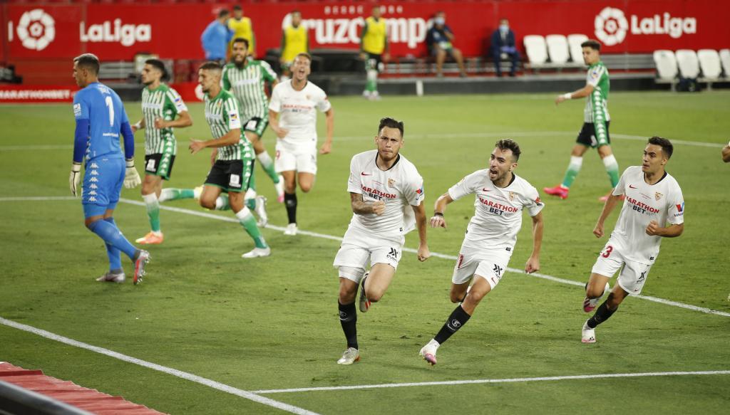 Sevilla have dominated recent derbis, winning both last season.2-1 at Benito Villamarín 2-0 at Ramón Sánchez Pizjuán Lucas Ocampos scored in both 