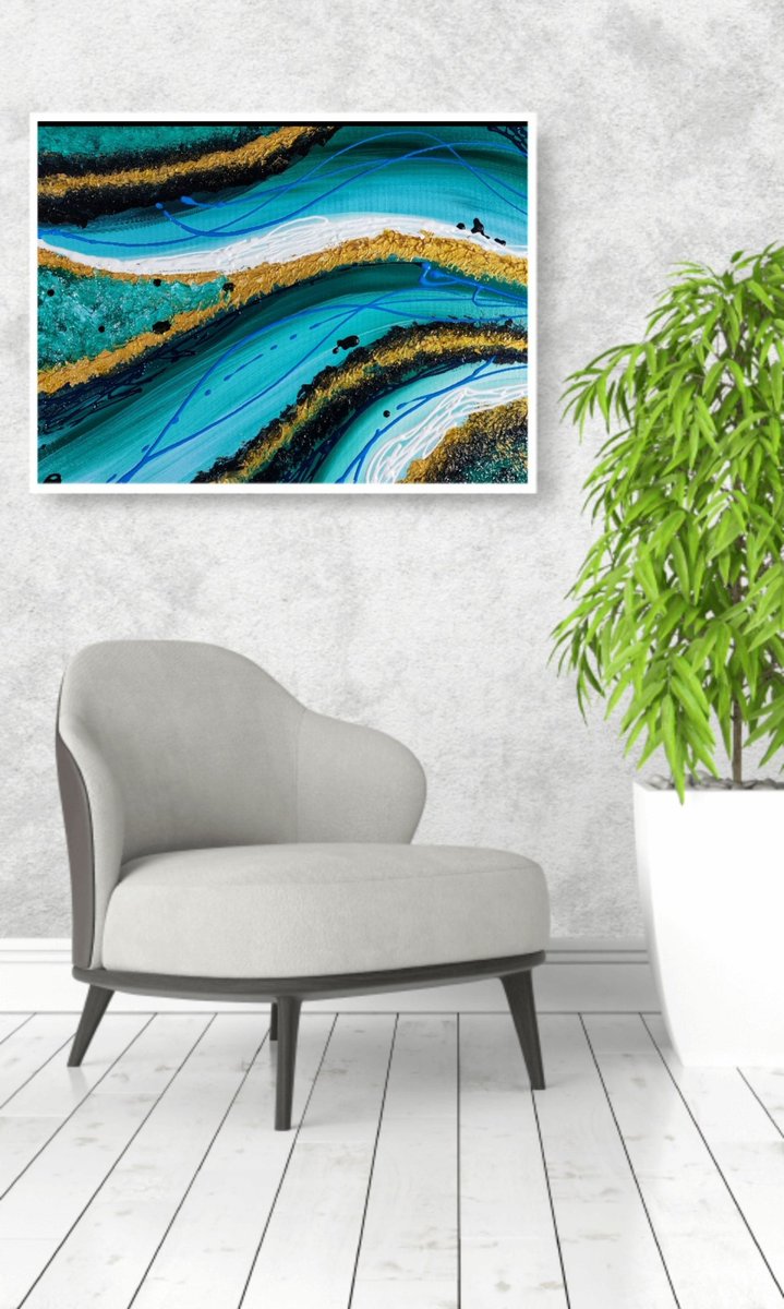 "Oceanista"
Size: 18*24 inches
Acrylic colors on Canvas sheet

#Artist #painting #Instagram #originalart #Repost #retweet #ArtLovers #artcollector #artgallery #architecture #interior
