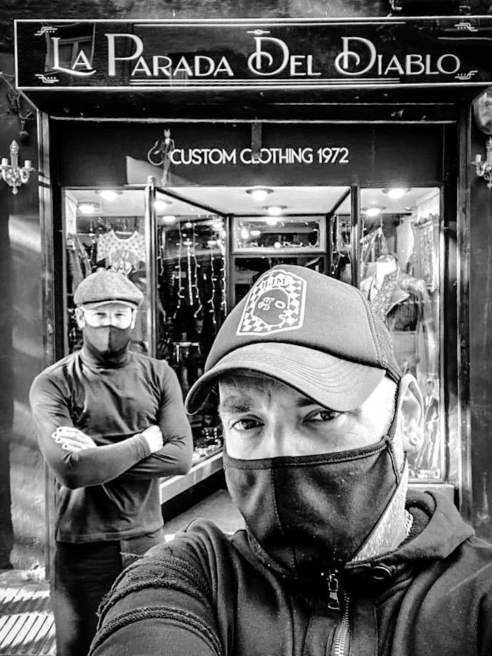Aquí estamos 2021...
Te vamos a dar pelea.
La Parada del Diablo presente!
Jorge &amp; Héctor...🤘🏻