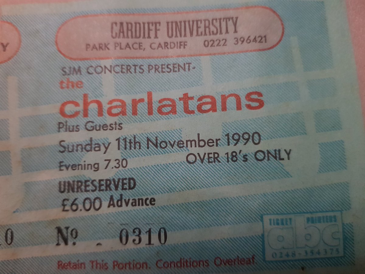 Downpaymentblue's tweet photo. @SionLewis1927 @Tim_Burgess @thecharlatans Was at this one with my bro'....grabbed tickets outside the Union on the night...great time had by all!!! https://t.co/dizXpPulr8