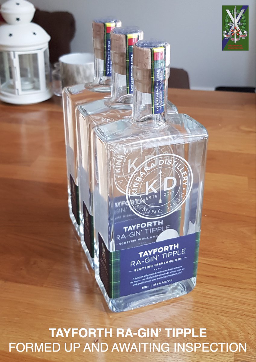 TayforthRegAssn's tweet photo. Delighted to confirm sightings of batch #1 of our exclusive Tayforth RA-Gin' Tipple.

It's been such a success, we are extending our introductory offer meaning RA Members can get their very own bottle for just £29.95 + P&amp;P.

#slàintemhath #tayforth #tuotc #gin #hogmany #happy2021 https://t.co/PJOhCHTg8H