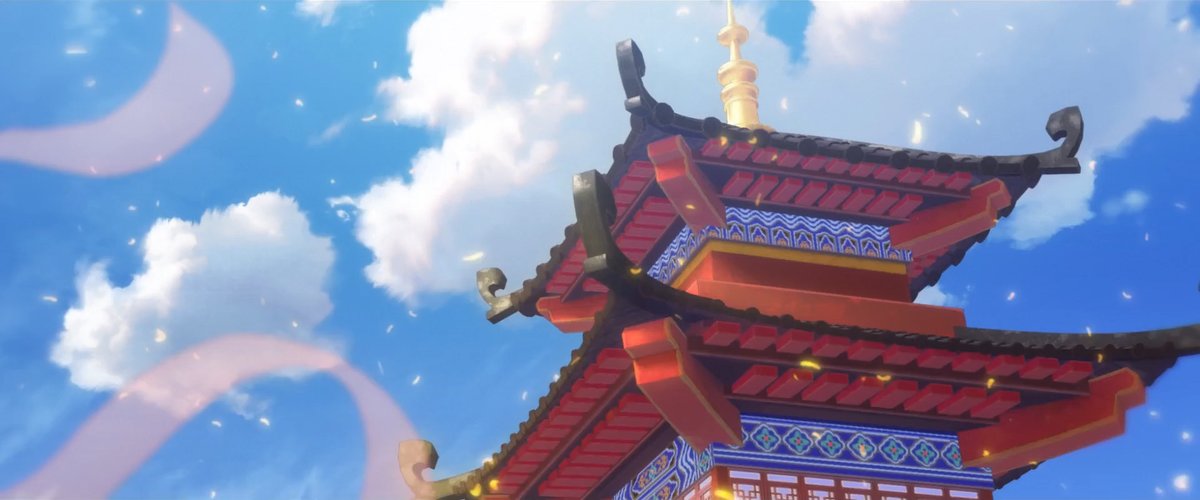 Scenograph_'s tweet photo. Tian Guan Ci Fu | Heaven Official’s Blessing (2020)
#anime #donghua #TGCF #backgroundart #architecture https://t.co/tahLicPk0c
