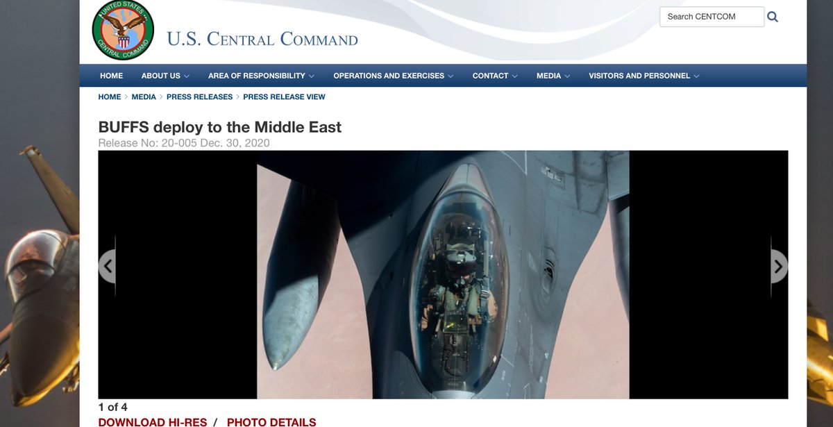 THREAD: What is the US intention from recent deployments in the Persian Gulf? Existing force structure matches with no strike scenario to Iran.  @CENTCOM is right when said deterring Iran’s attacks (in Iraq probably) is its main motive to deploy more forces in the Persian Gulf /1