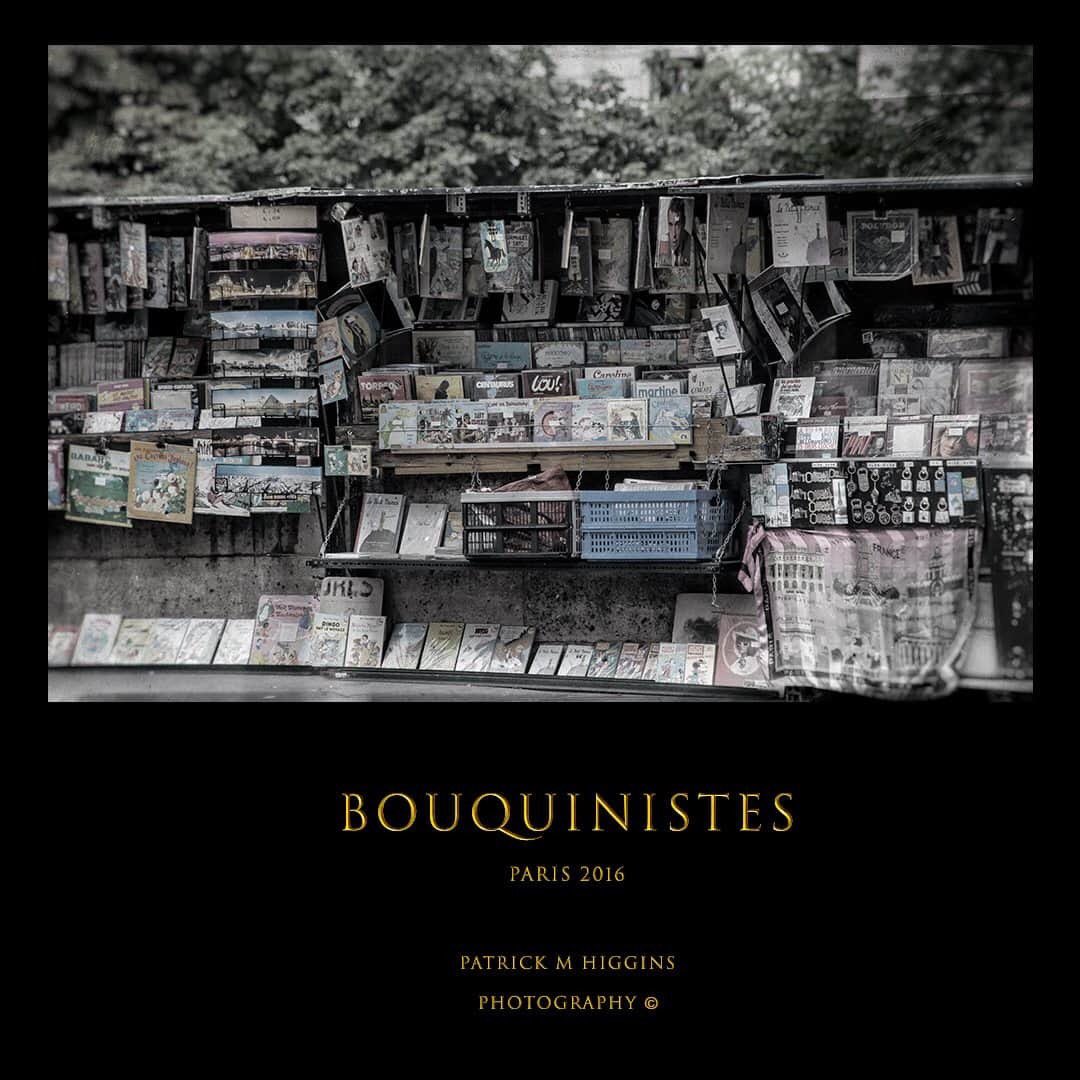 ‘You can see how long they lingered on each page by the finger stains.’ Jack Bowman.     @patrickmhiggins photography. #bouquiniste #paris #parisianstyle #parisienne #leftbank #leftbankart @Perfectly_Paris @parisvisites @Paris @ParisJeTaime @timeoutparis