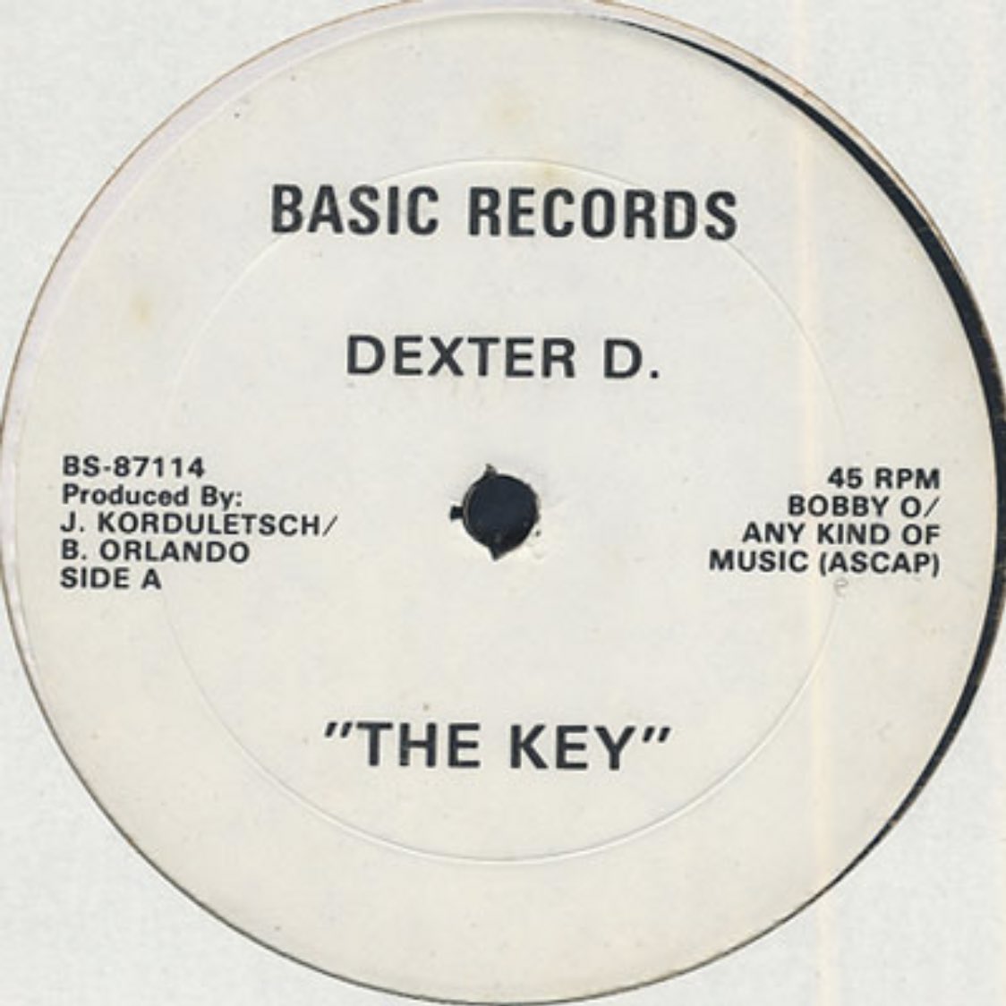FlauntEdwards's tweet photo. Dexter D. - The Key (Produced By Bobby O) Basic Records 1986 #HouseMusic  https://t.co/yYOD1SO0QQ https://t.co/C7dOPfRGRU