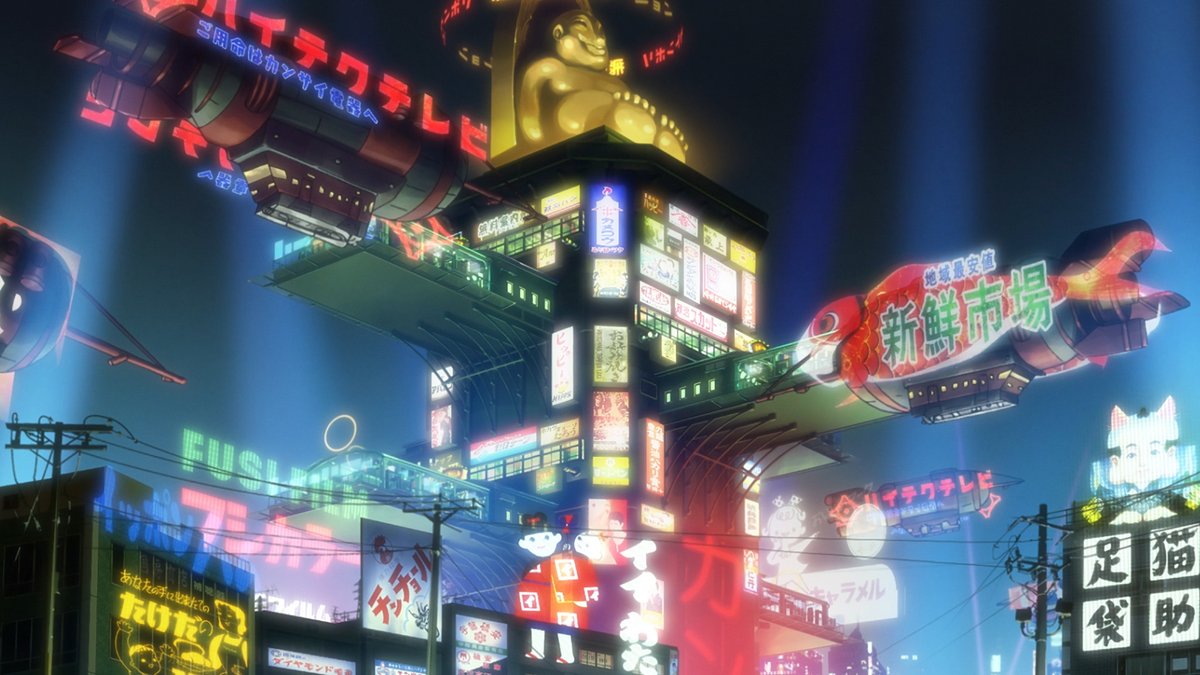 Scenograph_'s tweet photo. Akudama Drive (2020)
#anime #backgroundart #cyberpunk #architecture https://t.co/TU2M3yXTZt