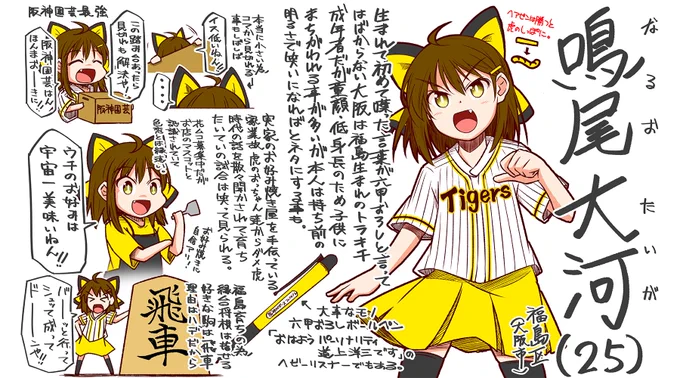 鳴尾大河ちゃんはこういう感じのウチの子です。
よろしくお願いします! 