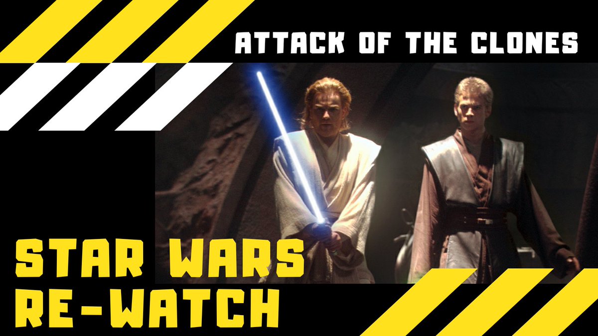 MovieOrder's tweet image. Our #StarWars re-watch continues today with Attack of the Clones. We will be tweeting our thoughts and rating later on 💥

#AttackoftheClones