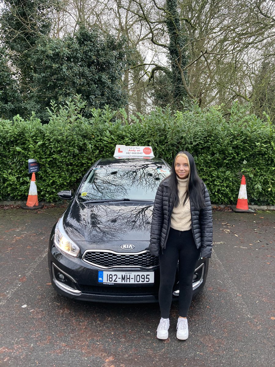 iDriveIreland's tweet photo. Extremely proud of my daughter, Moya, who passed her test in Navan this morning at the FIRST attempt and with only 3 Grade 2s. My most satisfying pass in 10 years in the job 😄 https://t.co/YaytgdFyw8