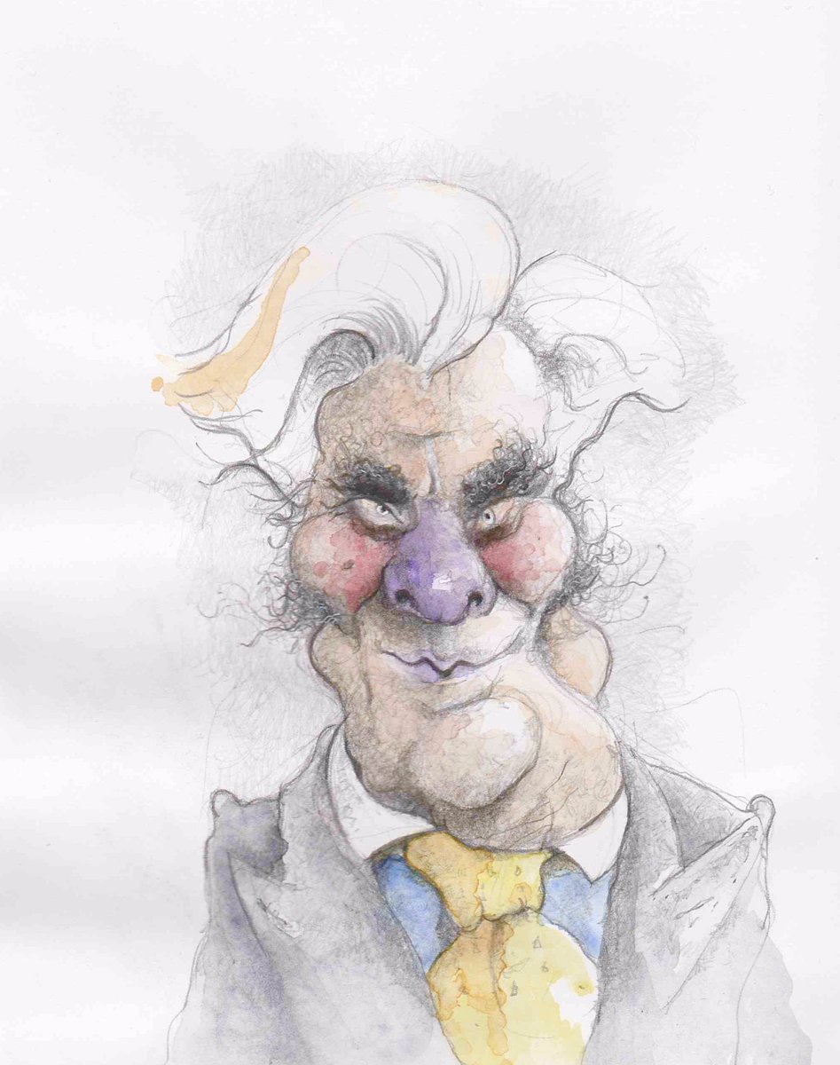 Right, & here’s the rest of the winners of 2020’s  #Draw Challenges, starting with the  #DrawDesmondSwayne mini challenge snuck into the heart of the  #DrawMichaelGove Challenge. Challenge breakout star  @kevinwellsart won with this