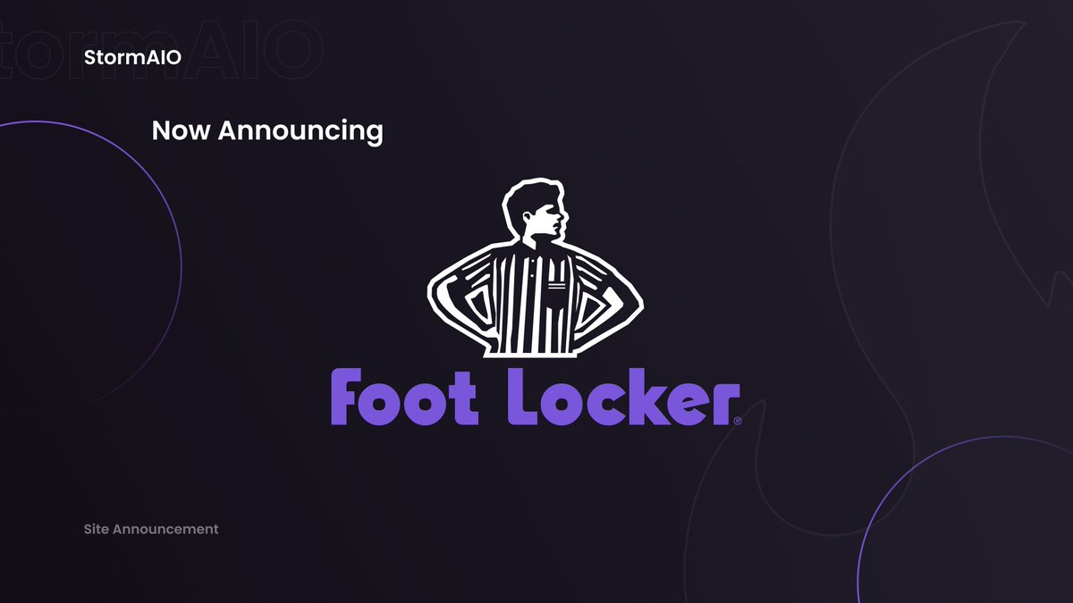 Storm_AIO's tweet image. Introducing a new site, Footlocker EU💫

Our 1.0 members will be able to use this site already, our normal members will be able to soon too!👀

Like &amp;amp; Retweet and maybe we will leave a little present🎁