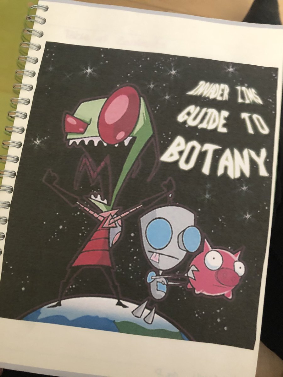 Being at my parents place means I find gems like this botany assignment I made in middle school (I got an A+ btw) 
