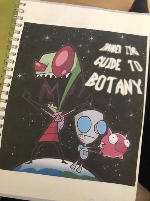 Being at my parents place means I find gems like this botany assignment I made in middle school (I got an A+ btw) 