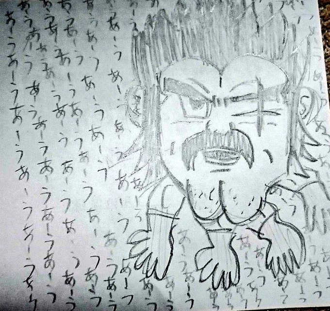 学生時代に描いたパラガスがキモすぎる件 