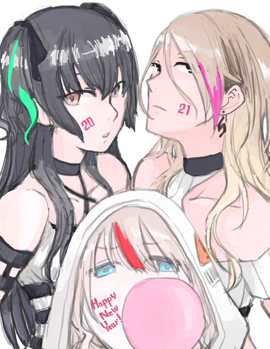 めでたいのに笑わないストレイライトもいかがなものかと思いましたので笑ってるのも描きました 
