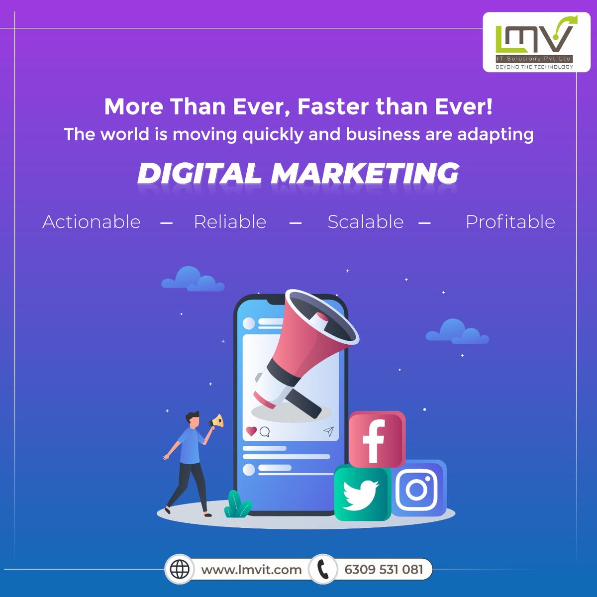 LMVITsolutions's tweet photo. Are you struggling with success, digitally? Don't just stand out, Grow!! We will launch your Brand in the right way! 
Call 6309531081 to reach us.
.
.
.
#advertising #web #webdesign #webdesigner #webdeveloper  #digitalmarketing #advertisement #logo #creative #logodesign #branding https://t.co/8e8wwZr4kv
