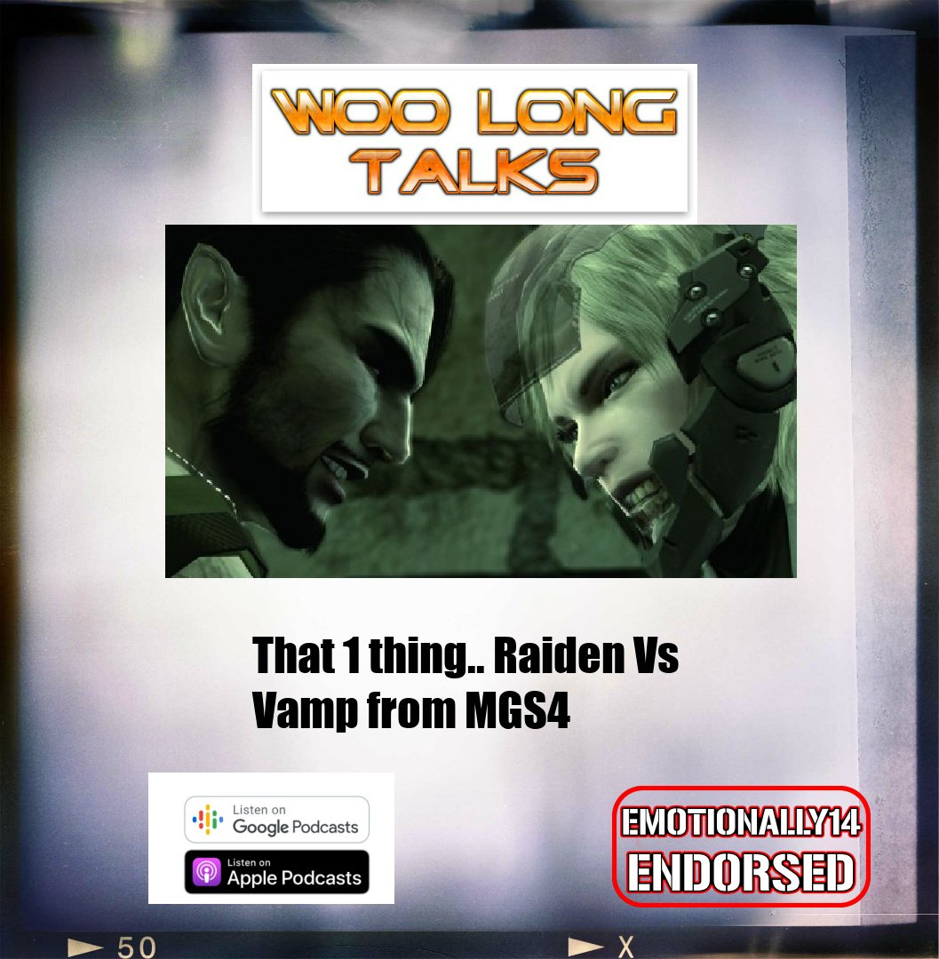 WooLongTalks's tweet photo. 🚨NEW EPISODE ALERT!🚨 The start of a new podcast series, 'That 1 Thing..'! Check it out below👇⬇️
#WooLongTalks #BritPodScene #PodernFamily #E14Endorsed #MetalGearSolid
https://t.co/31MAyL547w https://t.co/ZsnM3SjT3F