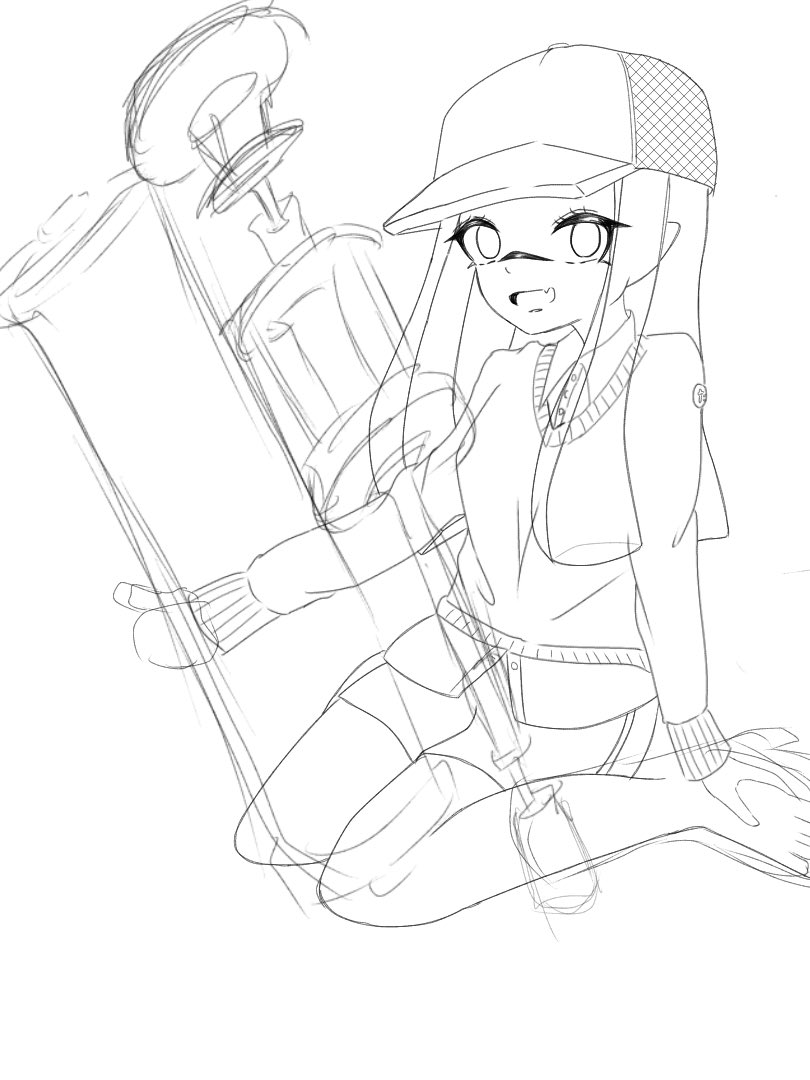 IKamaru_sp's tweet photo. 珍しく絵描いてます
でも武器かけません、ぴえん https://t.co/gvlZ8QPCGl