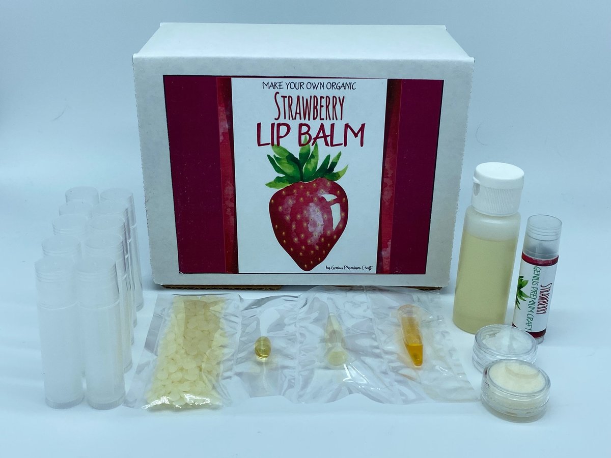 Excited to share the latest addition to my #etsy shop: Lip Balm Making Kit / Make Your Own Lip Balm / DIY Lip Balm / 100% Organic Ingredients / Valentine Day Gift etsy.me/3o972T4 #white #birthday #valentinesday #clear #gift #girl #diykit #skinproduct #lipbalm