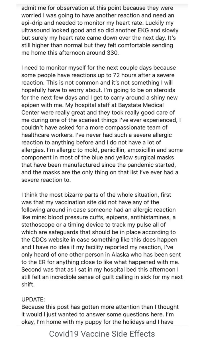 These are the stories that the media is not telling you regarding the vaccine...