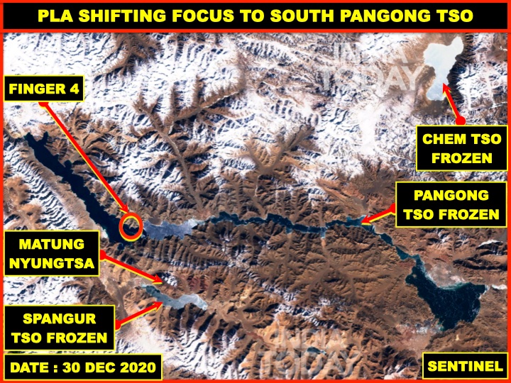 rajfortyseven's tweet photo. #China builds strategically important road South of #PangongTso in Nov-Dec2020.
5m wide road skirting #MatungNyungtsa North of #SpangurTso joining #S301 to #Rutok.
#CCP clandestine activities in #occupied #EasternLadakh revealed.
#SpangurTso frozen fully:
https://t.co/nKmnUm02Tf https://t.co/2EDv18xMNs