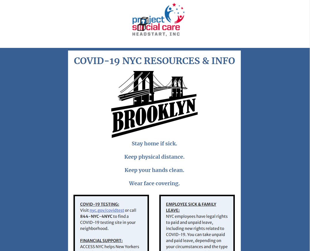 PSCHeadStart's tweet photo. COVID-19 NYC Resource and Info - https://t.co/OW7UtKyJ8l https://t.co/w1OdF2qZB1