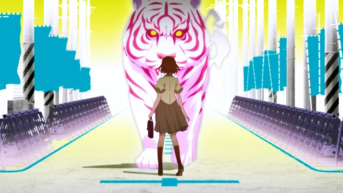 ..araragi's case and in hanekawa's case it was the tiger that embodies her negative emotions and hated hanekawa for constantly ignoring it. The conclusions to these arcs was similar too, they both had to accept and acknowledge these parts of each other to complete themselves.