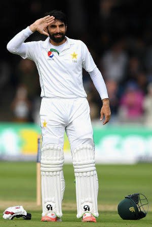 The Captain The Man The LegendThe Myth The Goat A Man Who Defeated All The Odds - "Misbah-ul-Haq "