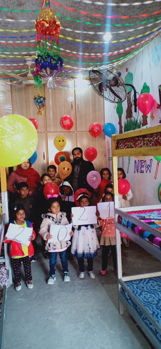 New year celebration with our orphan children.