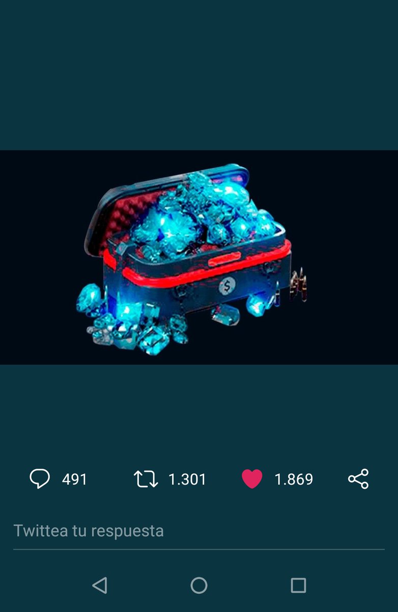 keiner_nino's tweet photo. @FreeFireLA 💥Sorteo de los 100k de combatientes💥🤩

✨Este pequeño sorteo se realizará cuando se llegue a los 100k de seguidores, muchas gracias por su apoyo a todos combatientes!🤩💎

💎El premio será de 1000 diamantes💎

Para participar se necesita:
-Dar me gusta❤️
-Dar RT🔄
#FreeFire https://t.co/ucQQCTvy5k