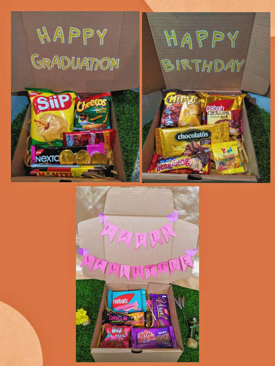 NADgivebox's tweet photo. skudd gift and snack box nya gaess harga mulai dari 20k murmer bgt kann kalian bisa request tema juga😍 more info bisa liat ignya ya @nadgivebox🥰🥰
#fadli
#bunuh
#ceweksange https://t.co/F9pVEl1QXf