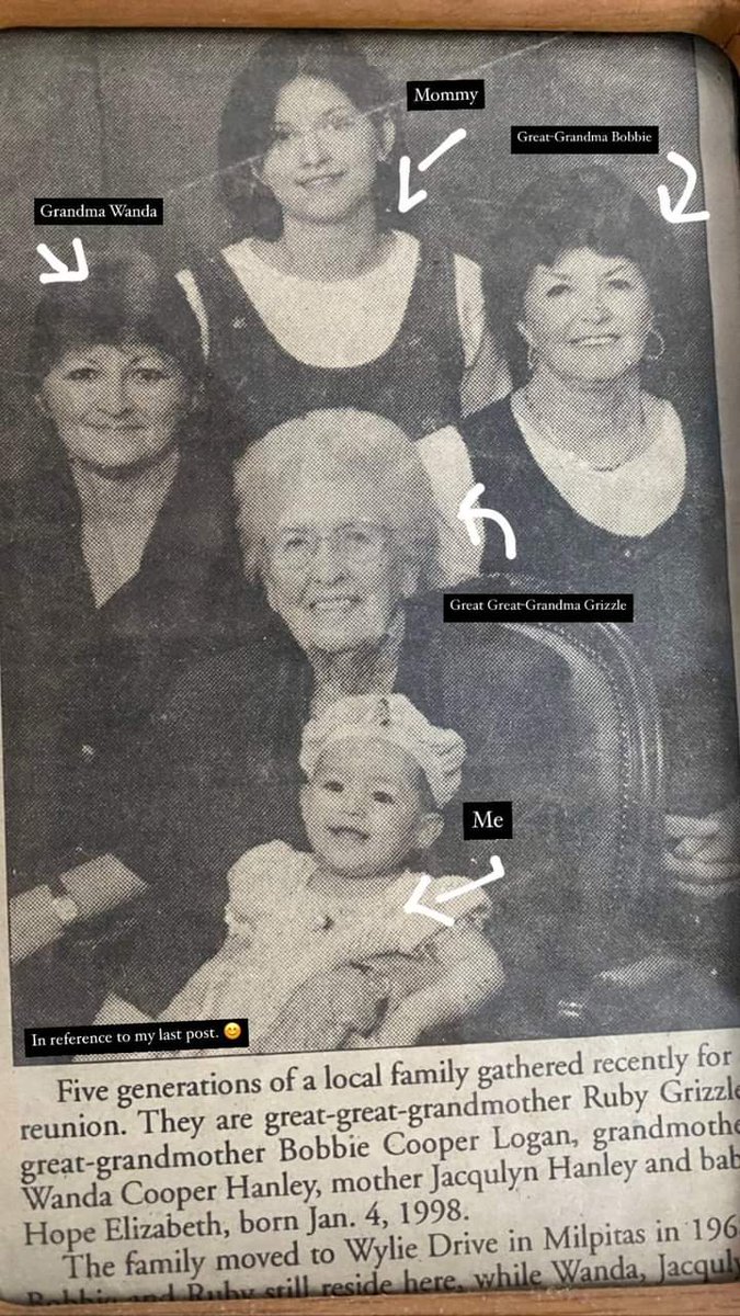 kowalerts's tweet image. LOOK: A rare photo of little Liza Soberano with her American mother, grandma, great-grandma, and great great-grandma which got featured on a local newspaper in US 😍 #fivegenerations

Definitely her insane beauty comes from their genes! ❤

📷: @Iizaberano IG Story