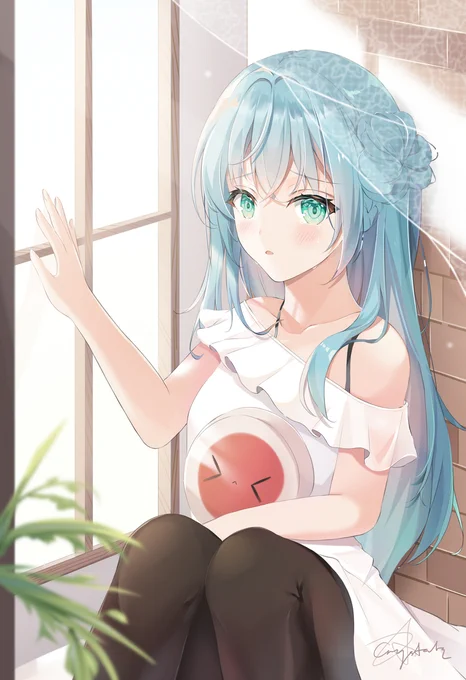 Tears #女の子 #可愛い #泣き顔 #黒タイツ  