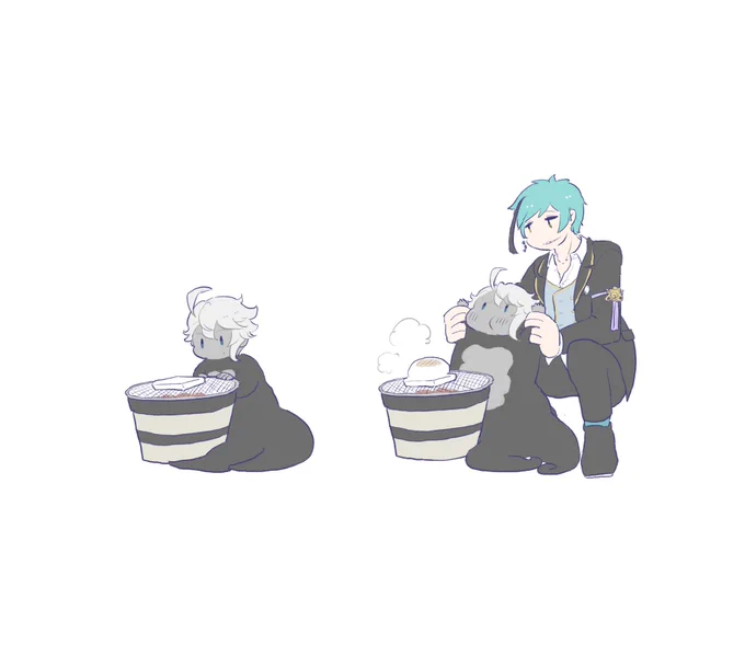 ?「おもちとおもちみたいな?」 