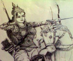 She won the confidence of her ofﬁcers, and under her Maratha power started to grow. Tarabai’s greatest strategic move was to send large forces beyond the Marathi speaking Deccan deep into Mughal domains to the north, like Malwa and Gujarat.(16)