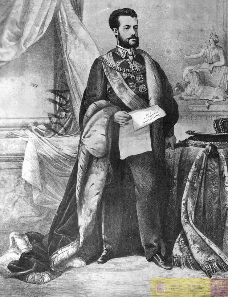 ArchivosEst's tweet photo. Hace 150 años, el 2 de enero de 1871, juraba su cargo, ante las Cortes Españolas, Amadeo I como nuevo 👑rey constitucional de España.
📲#AmadeoI en #PARES 👉https://t.co/1V4tEzZQgd
@culturagob https://t.co/TrvIwKbJA9
