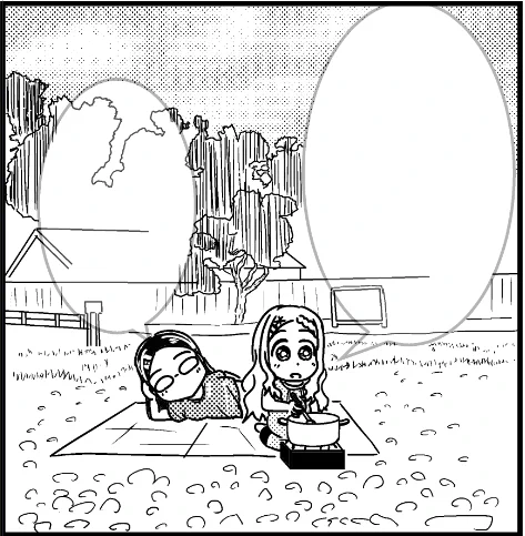 ゆるキャン絵です 