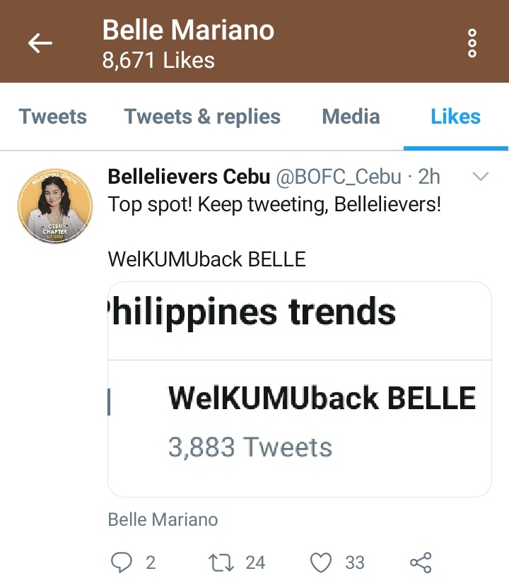 Bellelievers Cebu tweet media