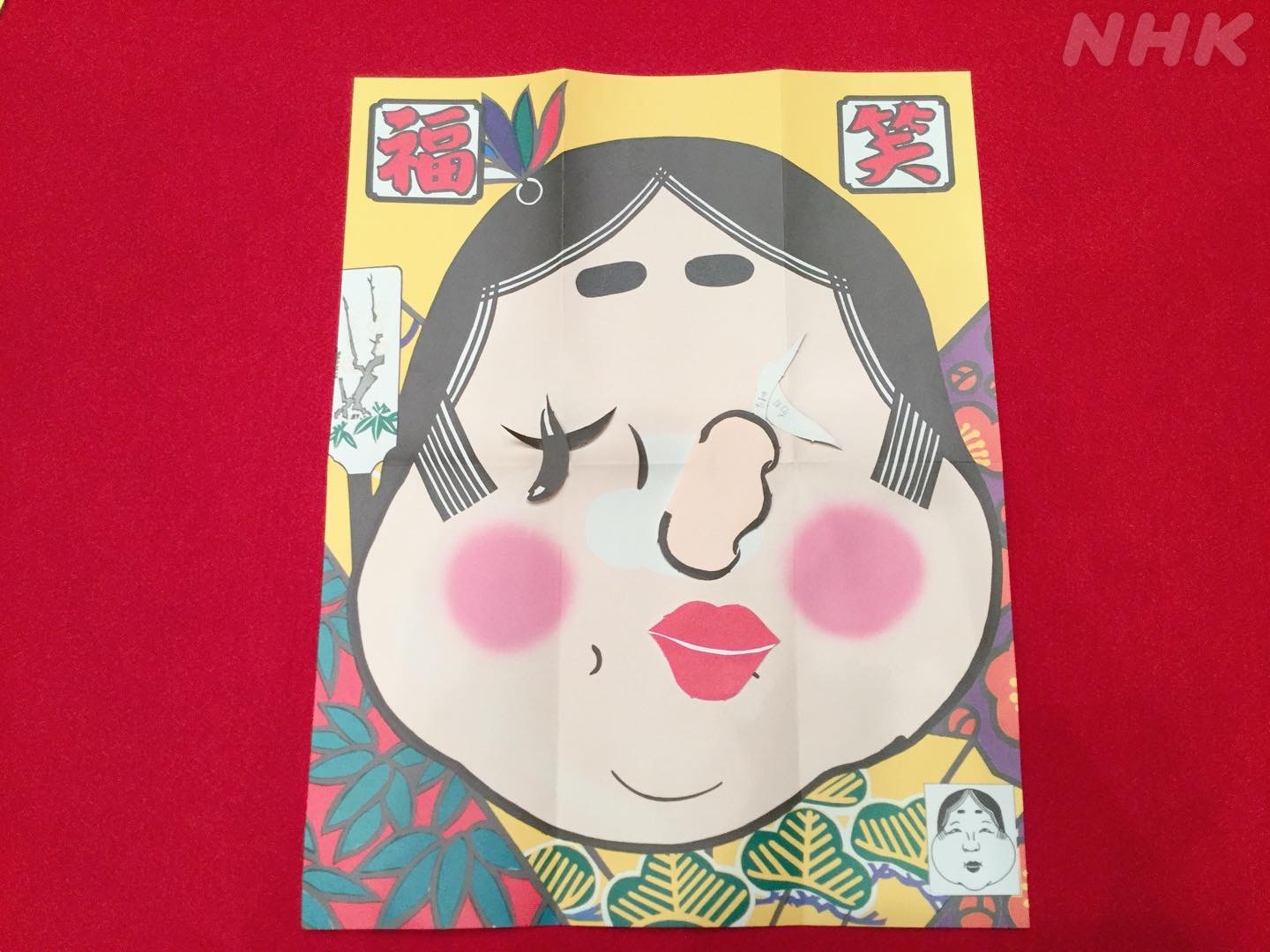 らじらー チーム S の松島くんが作った福笑いがこちら Nhkらじらー Sexyzone 佐藤勝利 中島健人 菊池風磨 松島聡