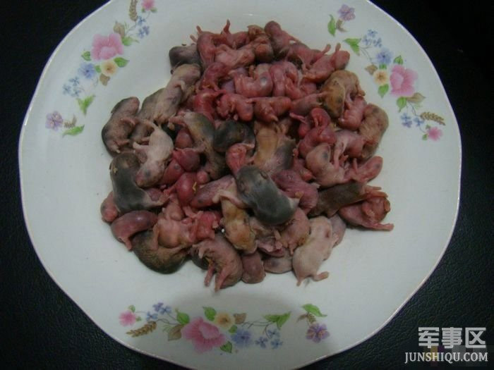 16. Baby Mice 三吱儿 Newborn mice (San Zhi Er) are eaten alive with chopsticks & served in a spicy sauce.They are called “3 squeaks babies” because they scream 3 times.Chinese Baike Baidu scrubbed the page https://baike.baidu.com/error.html?status=404&uri=/item/%E4%B8%89%E5%8F%AB%E8%8F%9C/3857789Google Search shows it "item/三叫菜/3857789"