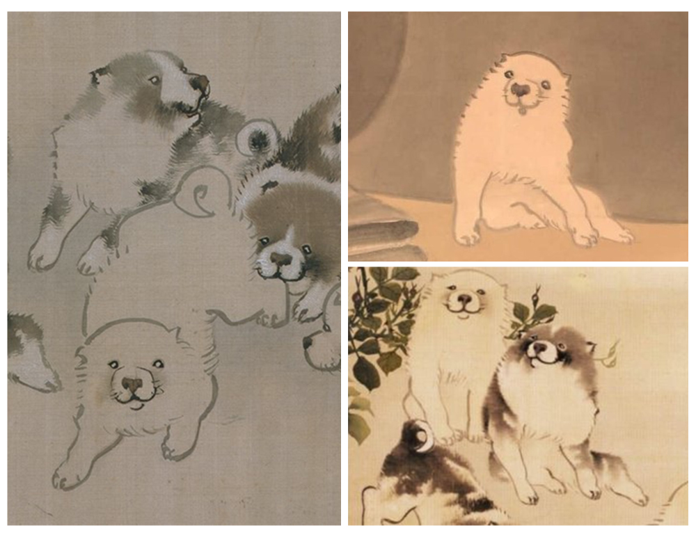 元ネタは勿論みんな大好き長沢芦雪の あの犬 他のわんこも芦雪から 芦雪のわんこ エコロの漫画