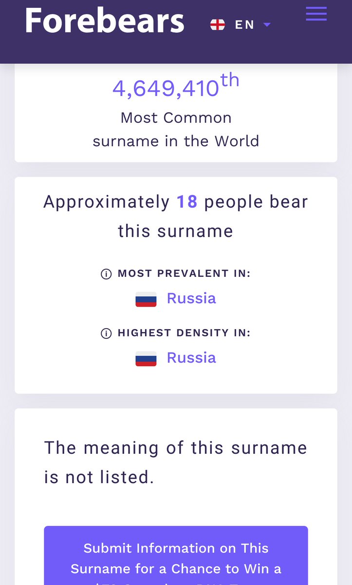 pic Most Common Russian Surnames Forebears twitter
