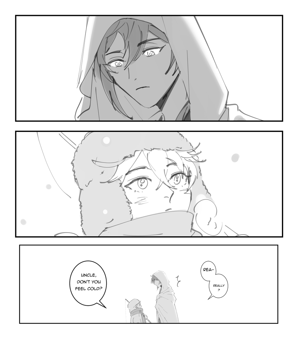 Zhongli is still confused about Childe's memory this present;
#GenshinImpact #原神 #chili #타르종려 #タル鍾 #公钟 #Tartali
