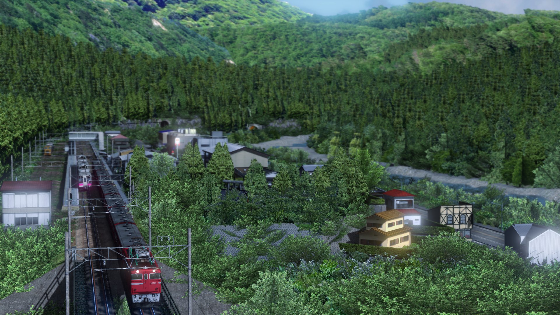けいひん Railsim Rsレイアウト モジュール公開情報 Railsimレイアウト モジュール公開情報 お待たせしました 田舎な川沿いの駅レイアウト公開しました 以下のリンクよりダウンロードできます T Co Obetvalqos T Co Ht0iyarghz