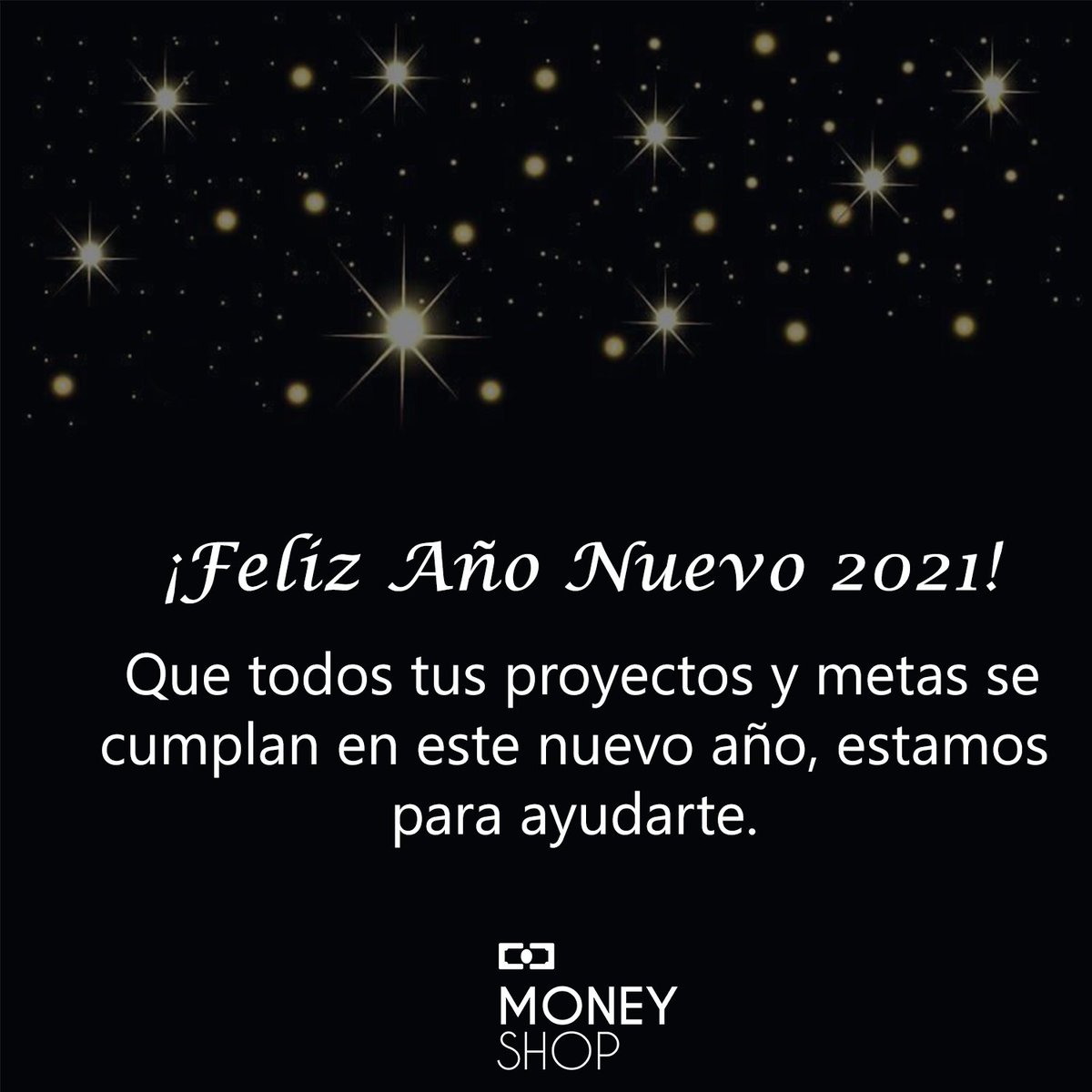MoneyShoprd's tweet photo. Les deseamos un nuevo año lleno de prosperidad y armonía.🎊🎉
.
#prestamospersonales #moneyshoprd #2021 https://t.co/QXLORipJKq