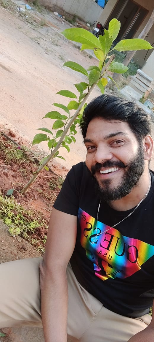 I’ve accepted #HaraHaiTohBharaHai #GreenindiaChallenge from @harika_alekhya and planted 3 saplings. I further nominate #Sujatha, #KumarSai, #DeepthiSunaina, #Divi, #DeviNagavalli and @iamramyabehara to plant 3 🌱 to take up the challenge 🌱🌳.