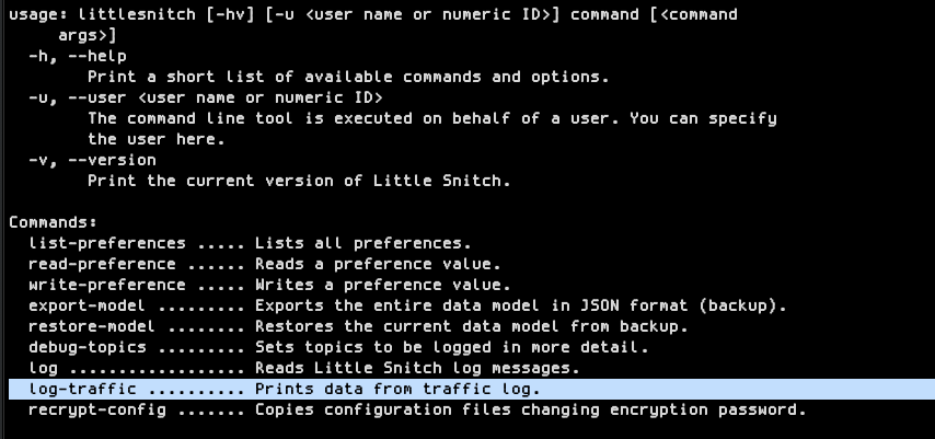 cyb3rops's tweet photo. I wrote a @littlesnitch log exporter for the new version 5 that transforms CSV into log lines and creates summaries of all connections within a given timeframe

- also check the --noteworthy flag to reduces even that summary

https://t.co/oXgzn2JBDG https://t.co/n7kXD0pAAc