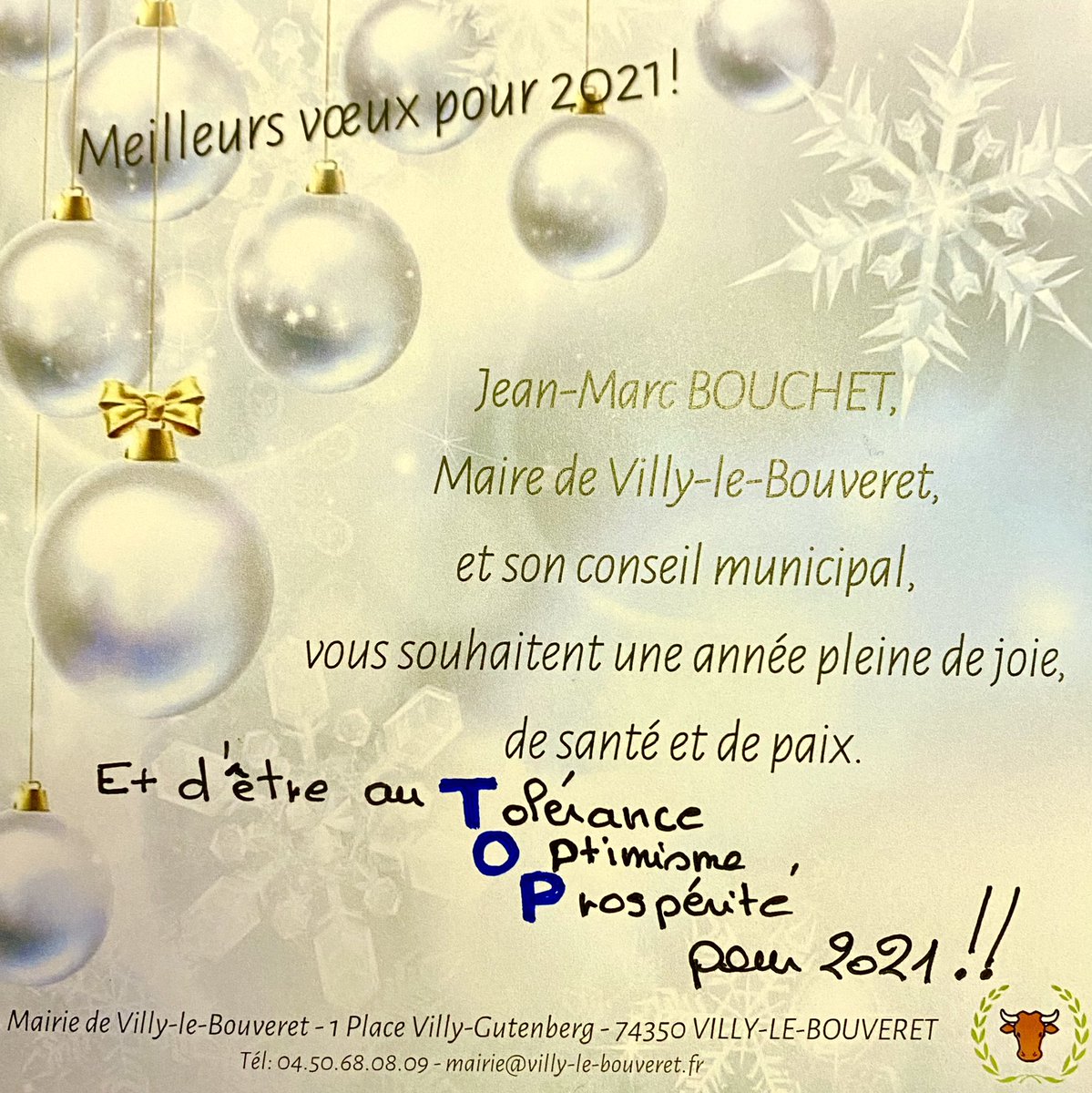 bouchetjml's tweet photo. Trés Bonne année 2021 à toutes et à tous✨ https://t.co/oAOOaO02pr