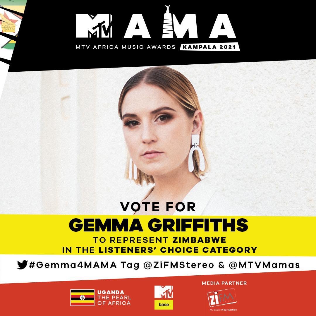 Well done @gemmamusic_ , making us proud you are 🇿🇼 🇿🇼 🇿🇼 #Gemma4MAMA @ZiFMStereo @MTVMamas